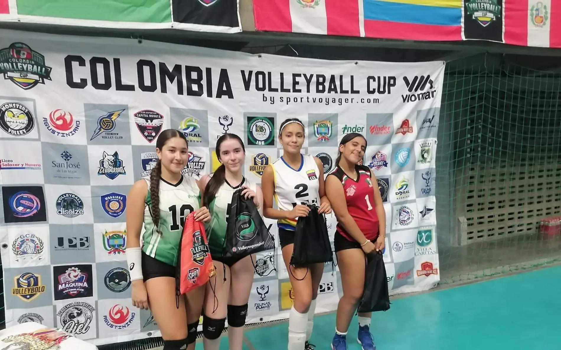 Durango con la medalla de bronce en la Copa Colombia de volibol